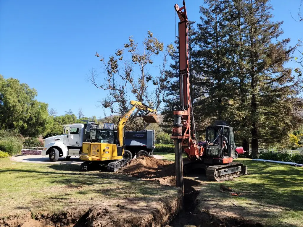 Septic System Installation in Ventura County by Advanced Sanitation Septic System Services, Drilling a New Seepage Pit